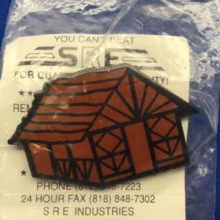 Boy Scout Oa Delmont Lodge 43 Cabin Pin On Card