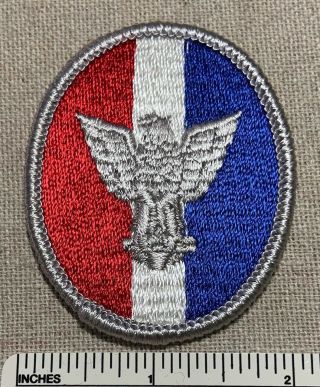 Vintage Eagle Scout Rank Badge Patch No Words Boy Scouts Uniform Plastic Back