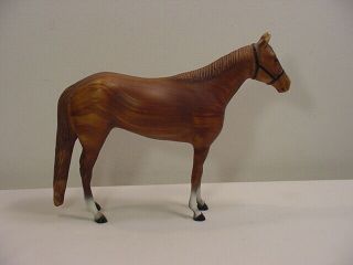 Vintage Breyer Woodgrain Race Horse