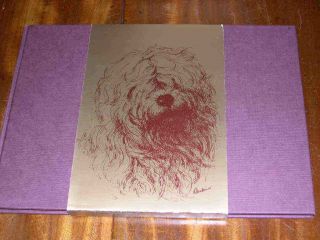 Rare Tibetan Terrier Dog Book By Milliner 1991 Limited Edition Terriers