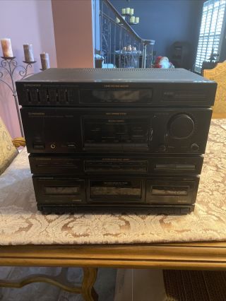 Vintage Pioneer Home Audio System Rx - 550 260 Watts