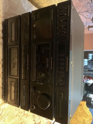 Vintage Pioneer Home Audio System RX - 550 260 Watts 3