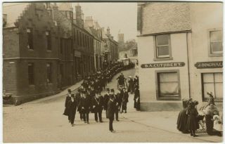 Rodger Street & Castle Street,  Anstruther - Fife Postcard (p2538)