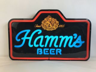 Vintage 1979 Hamm’s Beer Light Up Sign