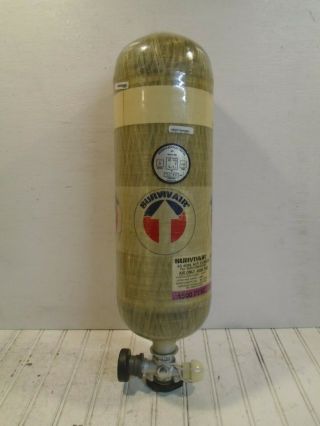Survivair Scba Bottle - 4500psi 45min Carbon Fiber