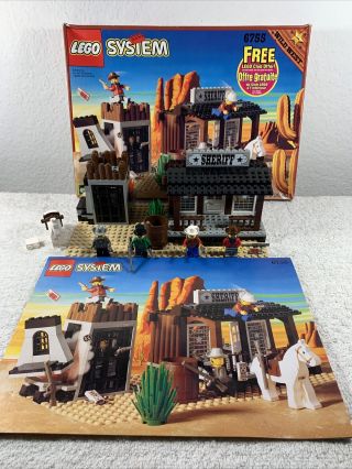 Lego Vintage Wild West 6755 Sheriff 