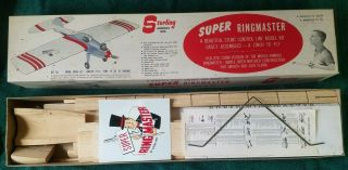 Special Friday Only Price Vintage Sterling Ringmaster Plane Model Kit S6