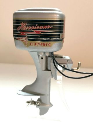 vintage 1950 ' s K&O Hurricane toy outboard motor - all 2