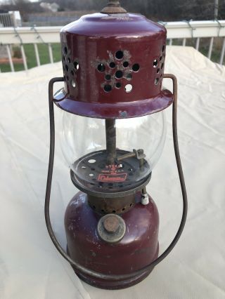 Rare 1930’s Antique Agm 3905 Lantern Round Coleman Globe