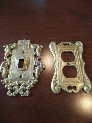 Virginia Metalcrafters Brass Switch And Outlet Covers