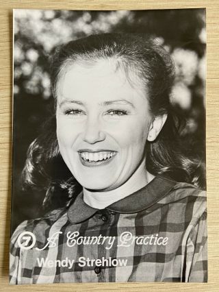 A Country Practice 1980’s Wendy Strehlow (judy Loveday) Cast Fan Card