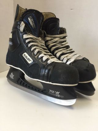 Bauer Supreme Composite 5000 Vintage Hockey Skates Senior Size 10 Ice Hockey
