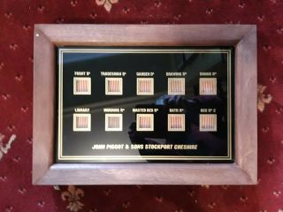 Butlers Servants Bell Box 10 Windows Great Christmas Gift