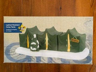 Boy Scouts Of America Lighted Resident Camp Tents 2015 - Bsa 621494