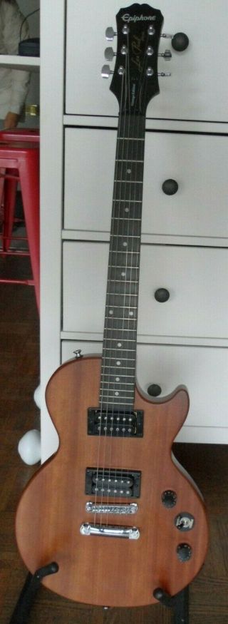 Epiphone Les Paul Special Ve Guitar Walnut 2018 Vintage Edition Well Set Up