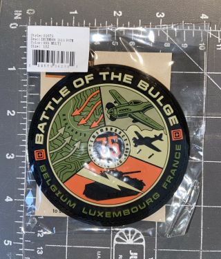 5.  11 Tactical Always Be Ready Patch Battle Of The Bulge December 2019 Potm 75th