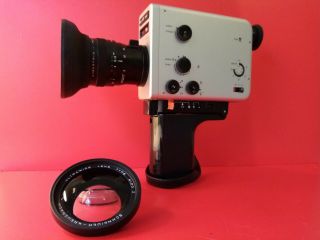 Vintage Design // Braun Nizo 481 Macro.  8 Movie Camera / In