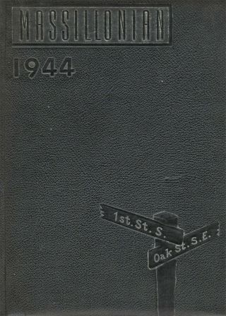 1944 " Massillonian " - Washington High School Yearbook - Massillon,  Oh - Tyrone Power