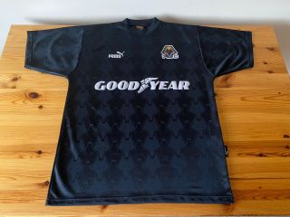 Wolverhampton Wanderers Wolves Shirt Large 1996/1997/1998 Vintage Football Rare