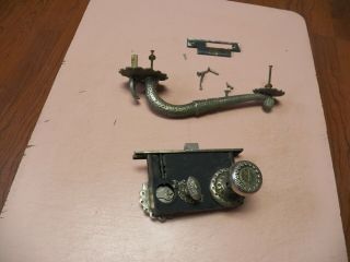 Vintage E - Z Mortise Entry Lock And Latch