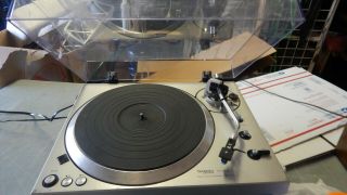 Vintage Turntable Record Player Technics By Panasonic Sl - 1301 Fresh Cartridge