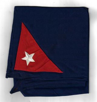 Neckerchief Traded For At The 1951 World Scout Jamboree Unknown [ht203]