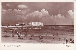 Cyprus Postcard Famagusta Beach Gulian