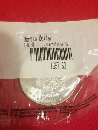 1882 O Morgan Silver Dollar Uncirculated