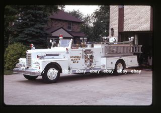 Columbia Heights Mn 1960 Pirsch Pumper Fire Apparatus Slide