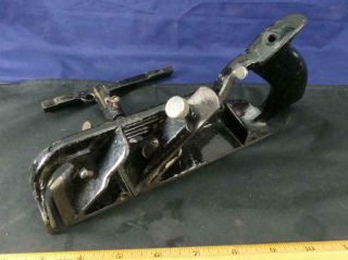 Vintage Stanley No.  78 Rabbet Plane Usa Woodworking Tool W/ 2 Attachments
