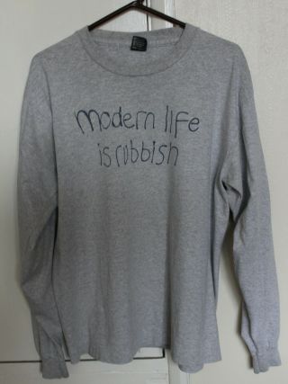 Blur - Modern Life Is Rubbish - Vintage T Shirt From 1993 Tour - Size Xl - Read