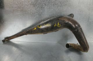 Vintage Suzuki Rm125 Exhaust Pipe Expansion Chamber Late 70s