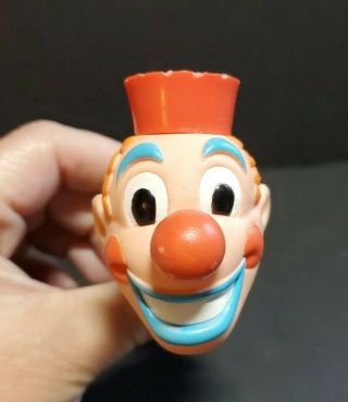 Vintage Circus Clown Bubble Pipe Toy Ringling Brothers Barnum & Bailey