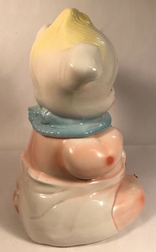 Baby Pig In Diapers Cookie Jar,  Regal China 404 Vintage Near 3