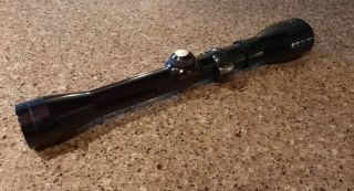 Redfield 4x Vintage Rifle Scope - Wide Angle - Black