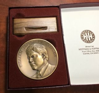 1993 42nd President Bill Clinton Official Inaugural Medal in Bronze 2