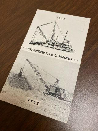 Osgood Company - Post Card - 100 Years Of General Exc,  Marion - Orig 1952