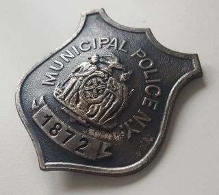 Obsolate Historical Police Badge.  City Of York 1872