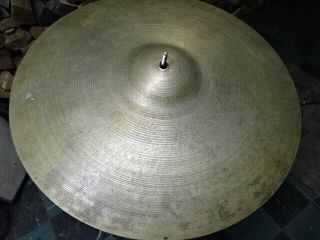 Vintage Zildjian 20 " Cymbal 1960`s 1988 Grams