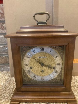 Vintage Seth Thomas Mantle Clock Wind - Up A403 - 001 Germany 2 Jewel And Key