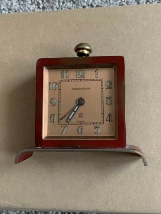Jaeger Lecoultre Vintage Travel Clock