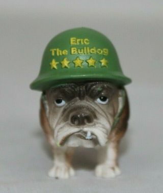 Yowie Toys Eric The Bulldog Collectible Dog Rare.  No Papers Series 2