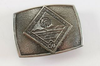 Vintage 1979 National Order Of The Arrow Oa Conference Boy Scout Bsa Belt Buckle