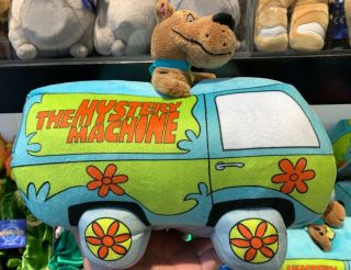 Universal Studios Scooby Doo The Mystery Machine 10 " Pillow Plush With Tag