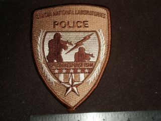 Mexico: Sandia Labs Police Patch
