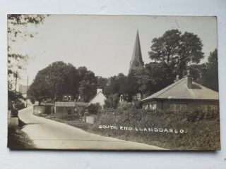 Llanddarog Postcard,  South End,  Carmarthenshire