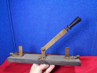 Large Antique Electrical Knife Switch Frankenstein Movie Type