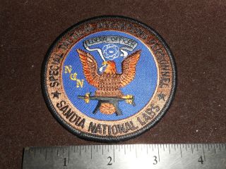 U.  S.  Doe.  Mexico Sandia Labs Swat Patch