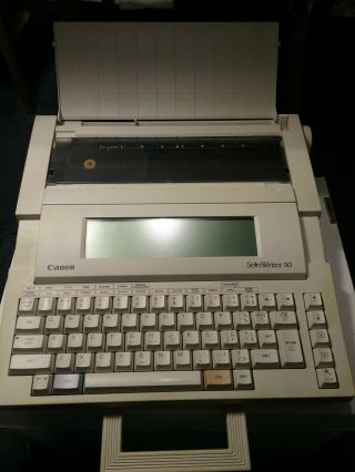 Vintage Canon Starwriter 30 Personal Publishing System Word Processor U160