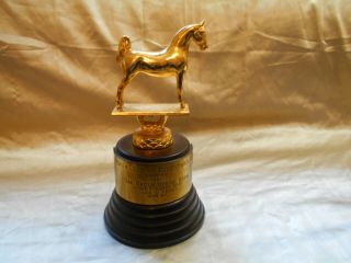 Gladys Brown Edwards Dodge 1947 3 Gaited Figurine Trophy